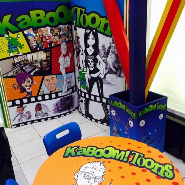 Kaboom Toons Display