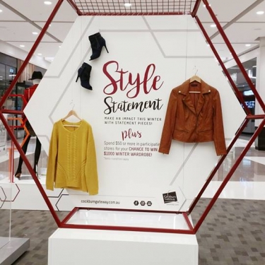 Retail Display for Cockburn Gateway Shopping Centre